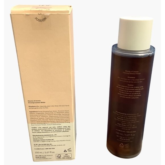 Beauty Of Joseon Ginseng Essence Water 5.07 Fl Oz Anti Aging Facial Essence - Picture 3 of 5
